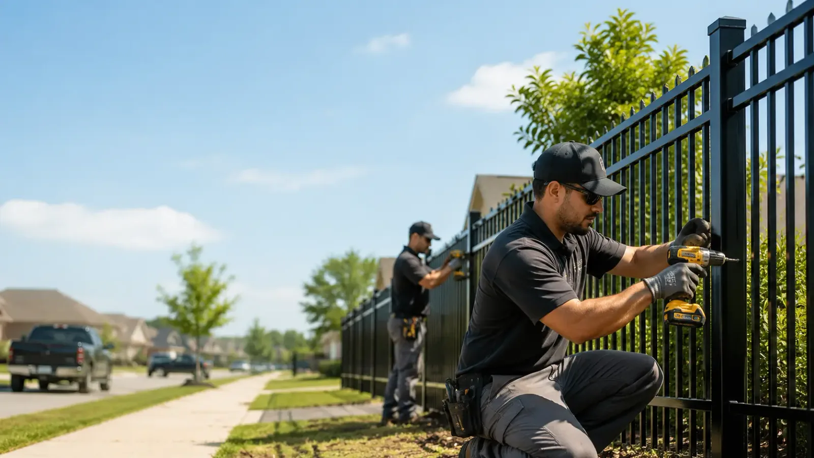 Metal Fence Installation in Spencer, VA